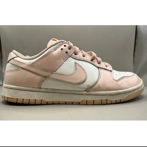 Nike Dunk Low Women's Blush Pink and Cream Sneakers